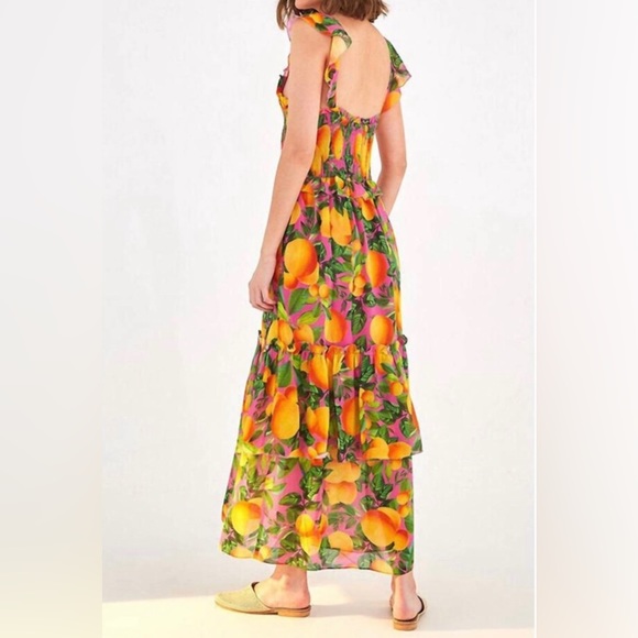 NWT Farm Rio Sunset Maxi Dress - Picture 3 of 7